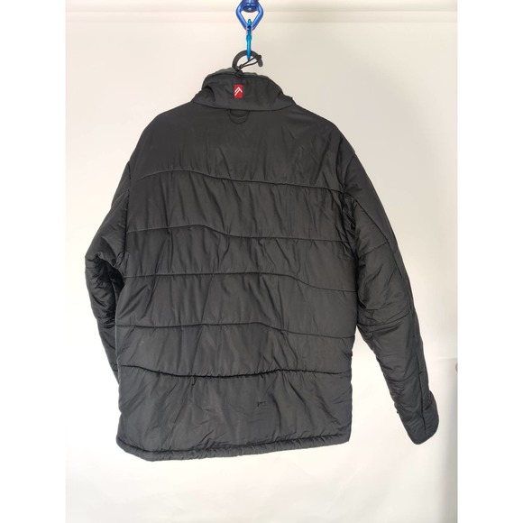 (V) Alpine Design Men puffy jacket snow winter black sz XL - Picture 4 of 8